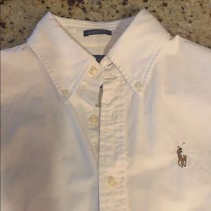 Long sleeve classic Ralph Lauren Oxford Polo